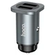 Автомобильное зарядное устройство Hoco NZ4 2USB 2.4A Micro-USB, Gray - изображение 1