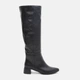 Женские сапоги кожаные Ashoes 4070 37 24 см Черные (AS2000000022598) - изображение 1
