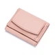 Маленький женский кошелек из высококачественной PU кожи pink - изображение 1