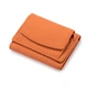 Маленький женский кошелек из высококачественной PU кожи orange - изображение 1