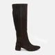 Женские сапоги замшевые Ashoes 4070 36 23.5 см Темно-коричневые (AS2000000022642) - изображение 1