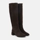 Женские сапоги замшевые Ashoes 4070 36 23.5 см Темно-коричневые (AS2000000022642) - изображение 3