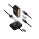 Багатофункціональний USB Hub Baseus Square Round 4in1 (USB 3.0 to USB 3.0*1 + USB 2.0*3) CAHUB-AY01 1М, Black - зображення 2