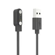 USB кабель-зарядка для Haylou Haylou Solar Plus RT3 0.6м, Black - зображення 1