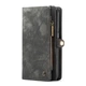 Чехол-кошелек CaseMe Retro Leather для Samsung Galaxy S22 Ultra 5G, Black - изображение 1