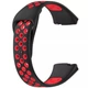 Ремешок Sport Silicone для Xiaomi Redmi Watch 3 Active black-red - изображение 1