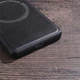 Шкіряний чохол - накладка Leather Hybrid Case для Sony Xperia 1 V з металевою вставкою black - зображення 2