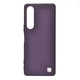 Шкіряний чохол - накладка SKIN Good Texture для Sony Xperia 1 V purple - зображення 1