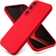 Чохол-накладка Silicone Cover Full для Sony Xperia 1 V red - зображення 1