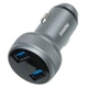 Автомобільний зарядний пристрій Remax RCC229 2 USB 4.8A, Gray - зображення 1