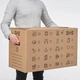 Ящик ІКЕА DUNDERGUBBE 64x34x40 см/80 л коричневий (40534562) - зображення 2