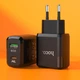 Сетевое зарядное устройство Hoco N5 USB QC3.0 3A, Type-C PD 20W, Black - изображение 5