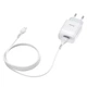 Сетевое зарядное устройство Hoco C72A USB 2.1A Lightning 1m, White - изображение 2
