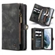Чохол-гаманець CaseMe Retro Leather для Samsung Galaxy S21 Ultra, Black - зображення 1