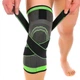 Компрессионный эластичный наколенник для занятий спортом Elastic knee pad 1шт, размер XL - изображение 3