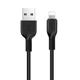 DATA-кабель Hoco X20 Lightning 1 м Black (Q/HKKJ 003-2017) - изображение 1