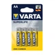 Батарейка Varta Superlife AA 6 Zinc-Carbon Yellow - изображение 2