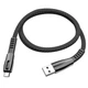 Data-кабель Hoco U70 Splendor Micro-USB 1,2 м Black-Gray (Q/HKKJ 003-2017) - изображение 1