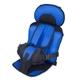 Бескаркасное детское автокресло VJT NY-26 Black with blue - изображение 1