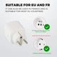 Розумна Wi-Fi розетка Tuya BSD33W EU 16A, White - зображення 6