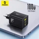 Сетевое зарядное устройство Baseus EnerFill FE11 100W 2x USB-C USB-A - изображение 1