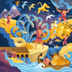 Puzzle Ravensburger Dwanaście prac Herkulesa 64 elementy 12004209 (4005555042099) - obraz 3