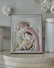 Срібна ікона Свята Родина (код 444304) 11,5*14 см - зображення 1