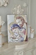 Серебряная икона Святое Семейство (LE 5001 COL) 25*33 см - изображение 2