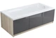 Ванна акриловая CERSANIT SMART S301-117 170x80 левосторонняя + ножки PW01/S906-001/PW04 - изображение 4