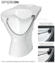 Унитаз-компакт CERSANIT Mito Cersania 705 SimpleOn 011 K119-001 с бачком и сиденьем Slim Soft Close дюропласт - изображение 2