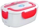 Ланч-бокс з підігрівом Electronic Lunchbox YS 001 термос для їжі 40 Вт 1,05 л Червоний - зображення 2