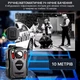 Нагрудний відеореєстратор BOBLOV M5 128GB 2K 1440P з потужним акумулятором, кут огляду 140° - изображение 3