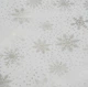 Празничная скатерть на стол Серебристые снежинки на Белом 220х140 см Happy New Year and Merry Christmas - изображение 4