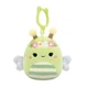 Мягкая игрушка на клипсе Пчелка Сибил Squishmallows SQCP00460, 9 см Squishmallows SQCP00460 - изображение 1