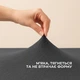 Простынь трикотажная 90х200х35 см на резинке IDEIA, эластичная, трикотаж, хлопок т/серая - изображение 7
