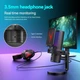 Микрофон Yanmai GM7 RGB игровой USB Type-C — кардиоидный, с подсветкой, регулятором громкости и mute - изображение 8