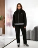 Жіночий прогулянковий костюм із замши (кофта + брюки) Uaclothes 58/60 Чорний (like35379-158001373) - зображення 3