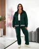 Жіночий прогулянковий костюм із замши (кофта + брюки) Uaclothes 58/60 Смарагдовий (like35381-158021373) - зображення 4