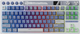Klawiatura bezprzewodowa RK ROYAL KLUDGE M87 RGB Cream Switch Ocean Blue (RK-M87-OCBLU-CRMSW-US) - obraz 1