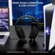 ATTACK Shark L80 PRO Wireless – Игровые беспроводные наушники с Bluetooth 5.3, 2.4G, 7.1 Surround Sound, 40мм динамики, до 35 часов работы, съемный микрофон, RGB подсветка Black - изображение 6