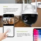 Уличная видеокамера 360 6 МП поворотная CAMERA Ap ICSEE 6 mp + Блок питания - изображение 7