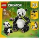 Конструктор дитячий LEGO Дикі тварини: пандові (31165) - зображення 1