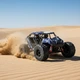 Радиоуправляемая машинка джип багги 4WD 27см с противоударным корпусом, резиновыми шинами и скоростью до 36 км/ч Фиолетовая - изображение 3