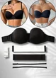 Бюстгальтер-невидимка трансформер FS Victoria Push-Up 38/80C Black (6945) - изображение 10