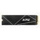 Накопичувач SSD M.2 ADATA GAMMIX S70 BLADE 1TB 2280 PCIe 4x4 NVMe 3D NAND Read/Write:7400/5500 MB/sec (AGAMMIXS70B-1T-CS) - зображення 1
