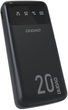 УМБ Dudao Power Bank K6Pro 20000 mAh Black (6973687243449) - зображення 2