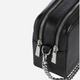 Torebka damska crossbody przez ramię skórzana mała Michael Kors Bryant Md Dblzp Chn Camera Xbody 32S5SYTC5L 001 Czarna (800070349089) - obraz 5