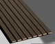 Стеновая Акустическая МДФ панель 3D LinariWall 2800х350х14мм - изображение 1