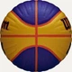 Баскетбольный мяч Wilson FIBA 3X3 REPLICA желто-сине-красный Размер 6 WTB1033XB - изображение 4