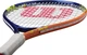 Ракетка для тенниса детская Wilson SLAM JR 21 темно-сине-оранжево-желтая WR172010 - изображение 6